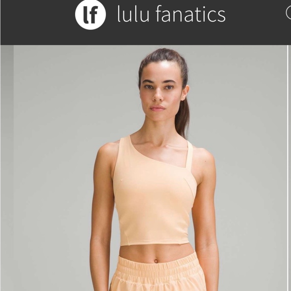 Lululemon Everlux Asymmetrical Tennis Tank Top